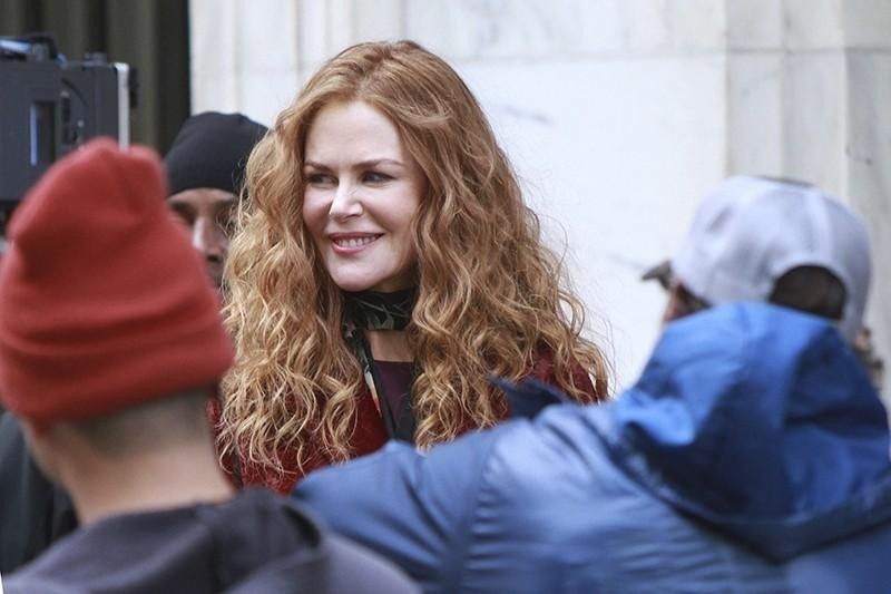 Nicole Kidman's curly hairstyle