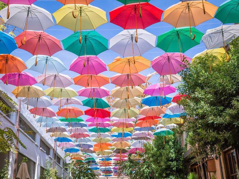 Nicosia umbrellas