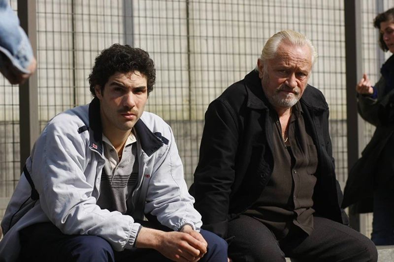 Niels Arestrup and Tahar Rahim in A Prophet