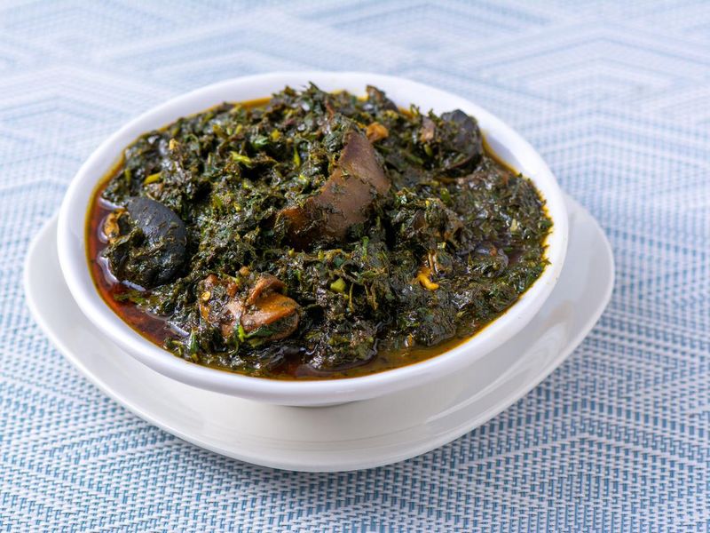 Nigerian afang soup