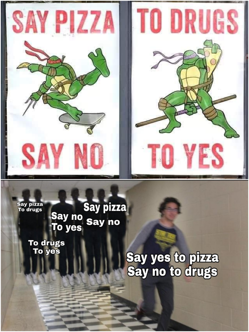 Ninja Turtle Funny Posters