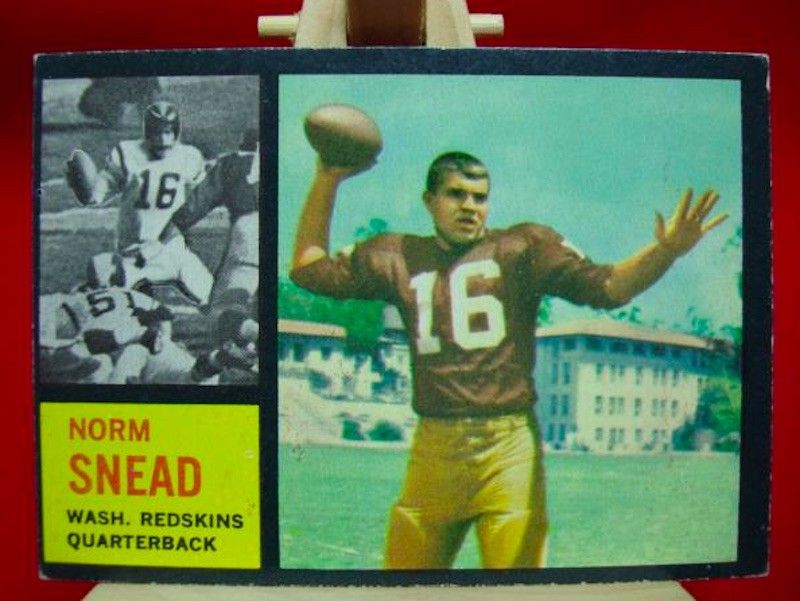 Norm Snead Topps card