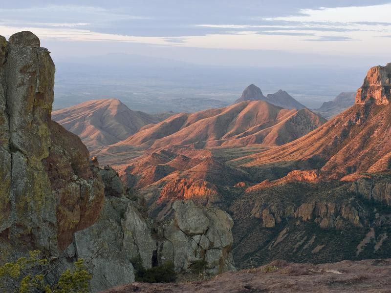 Northeast Rim of the Chisos Mountains