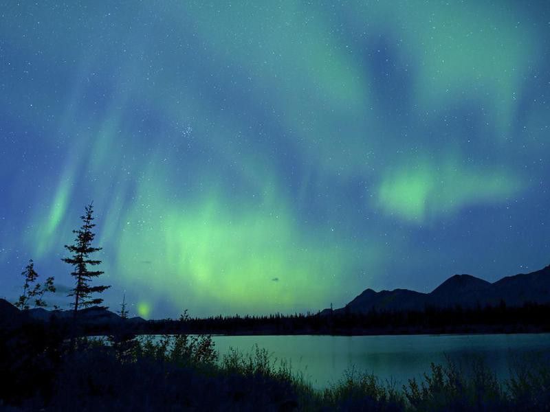 Northern Lights, Aurora Borealis, Alaska