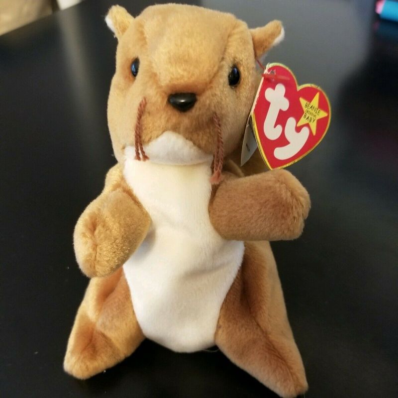 Nuts the Squirrel Beanie Baby