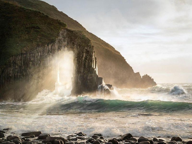 Ocean Sunrays in Wales, England