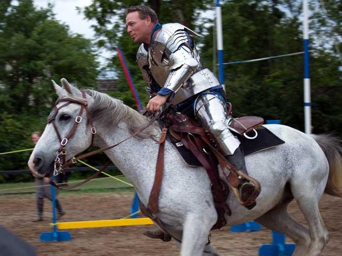 Ohio Renaissance Festival knight