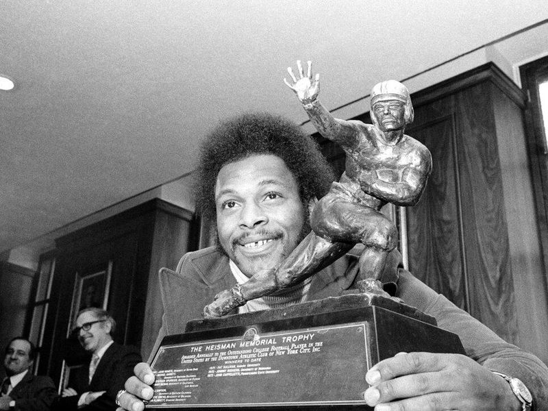 Ohio State's Archie Griffin wins Heisman Trophy in 1974