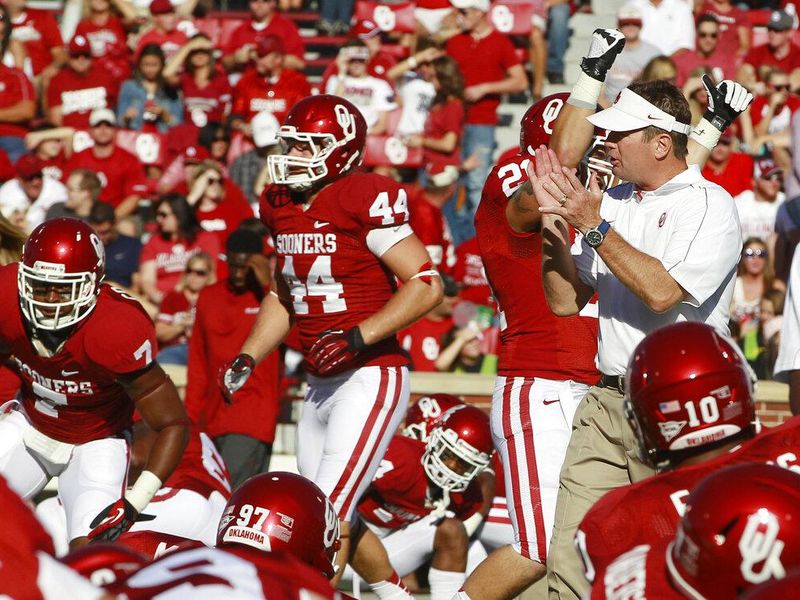 Oklahoma before a game in 2012