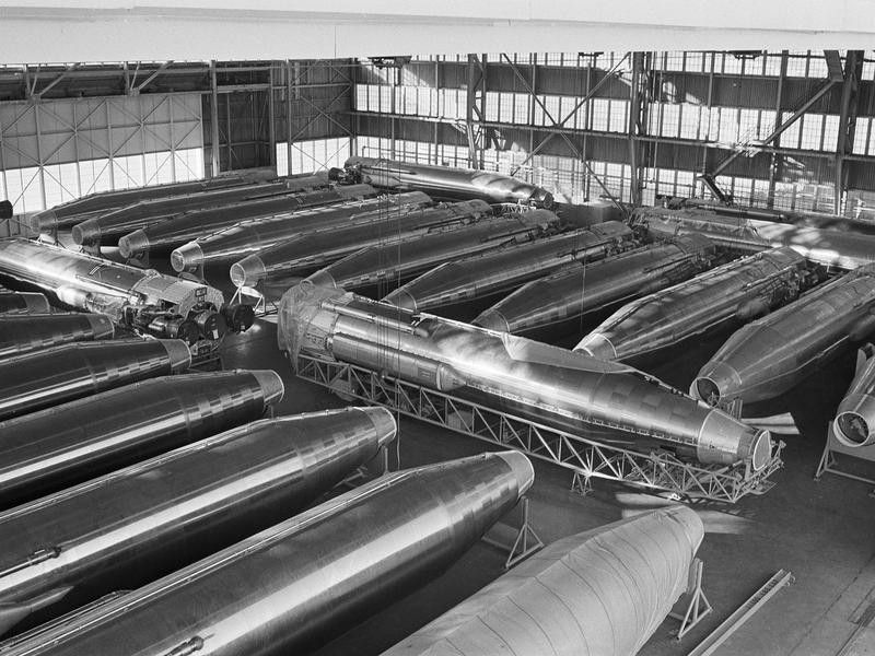 Old decommissioned nuclear warheads