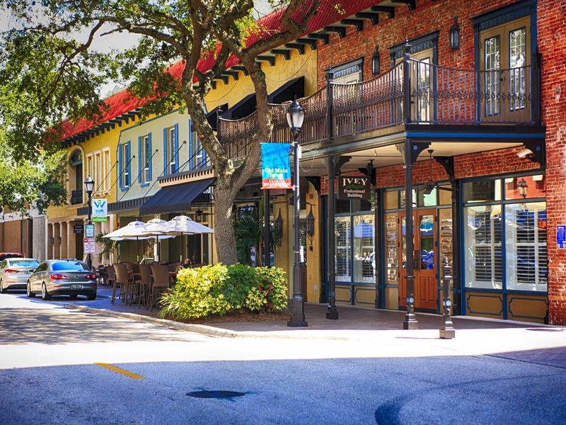 Old Main Street in downtown Bradenton, Florida