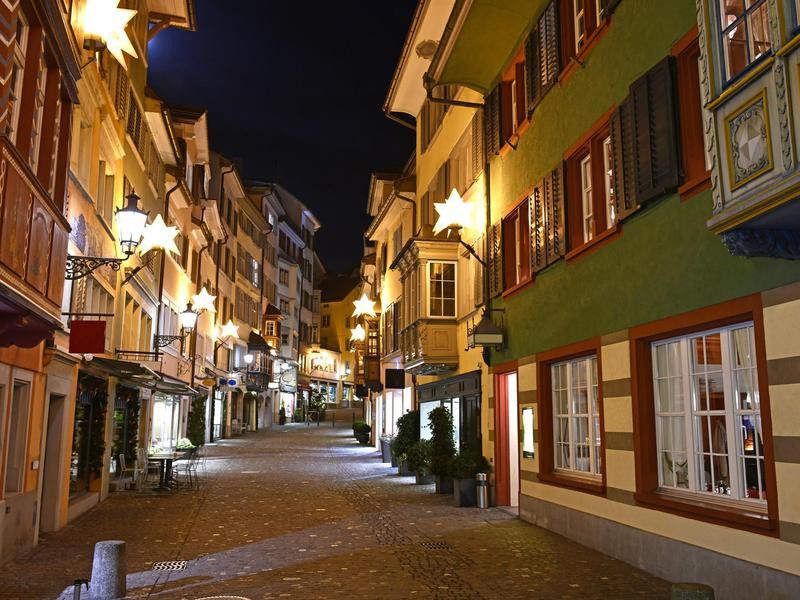 Old town in Zurich