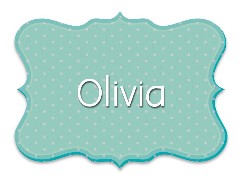 Olivia No.1 baby name