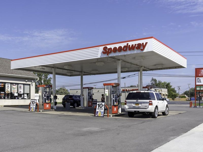 One of the Speedway gas station in Buffalo, New York;