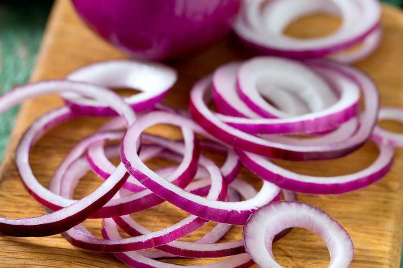 Onions Burger Topping