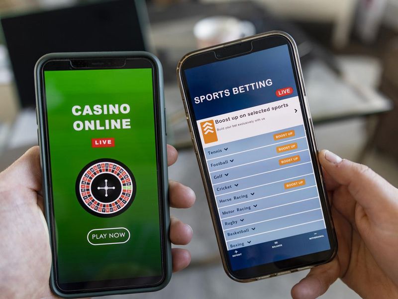 Online casino and sports betting on smartphones