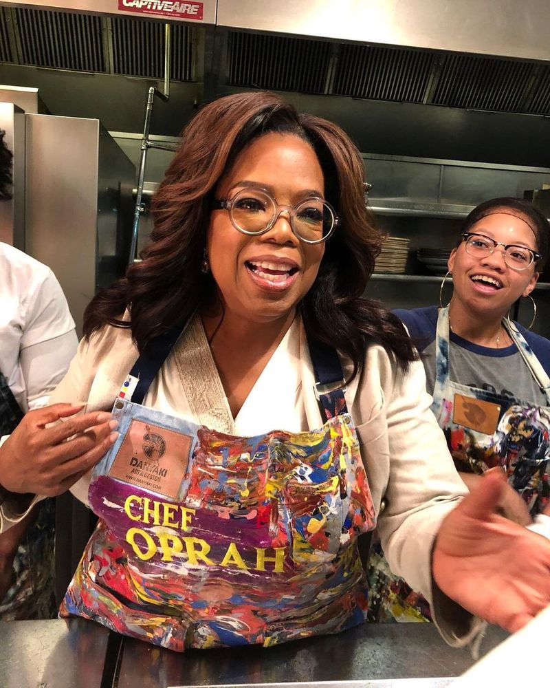 Oprah at Red Rooster in Harlem