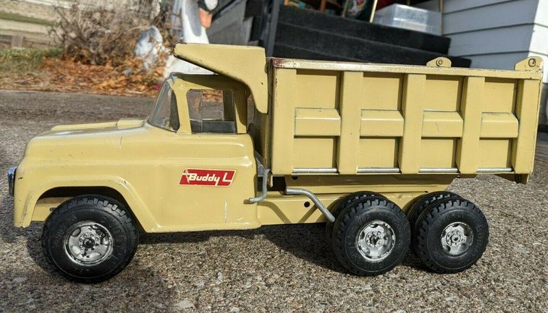 Original Buddy L. Ford Dump Truck
