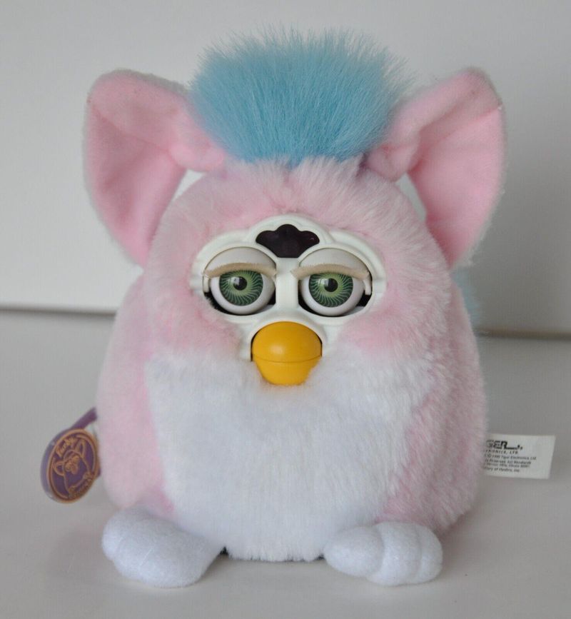 Original light pink Furby toy