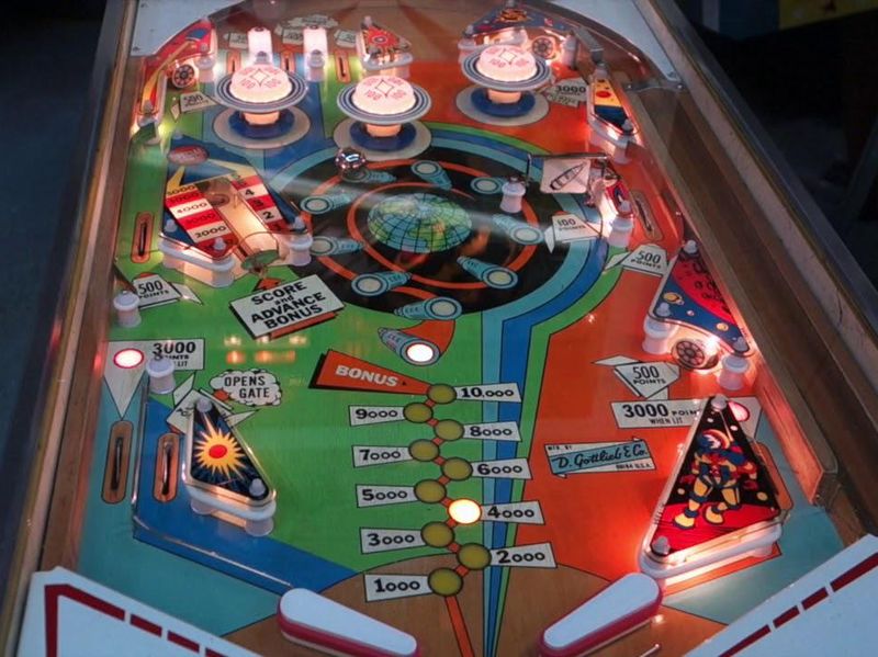 Outer Space pinball game