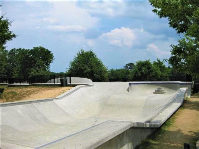 Owens Field Skatepark near Columbia, South Carolina