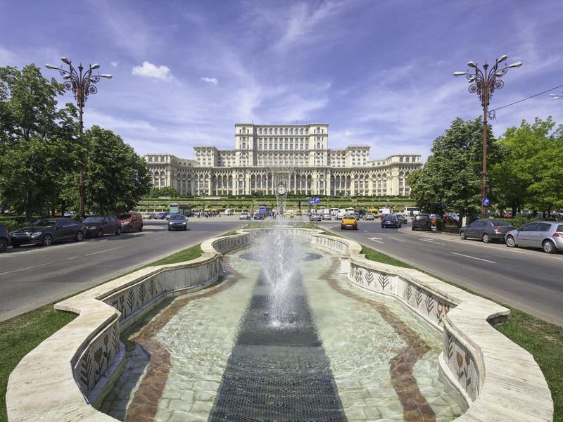 Palace of Parliament in Bucharest, Romania