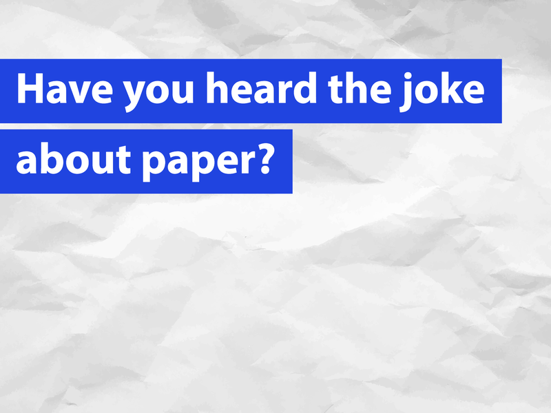 Paper Joke