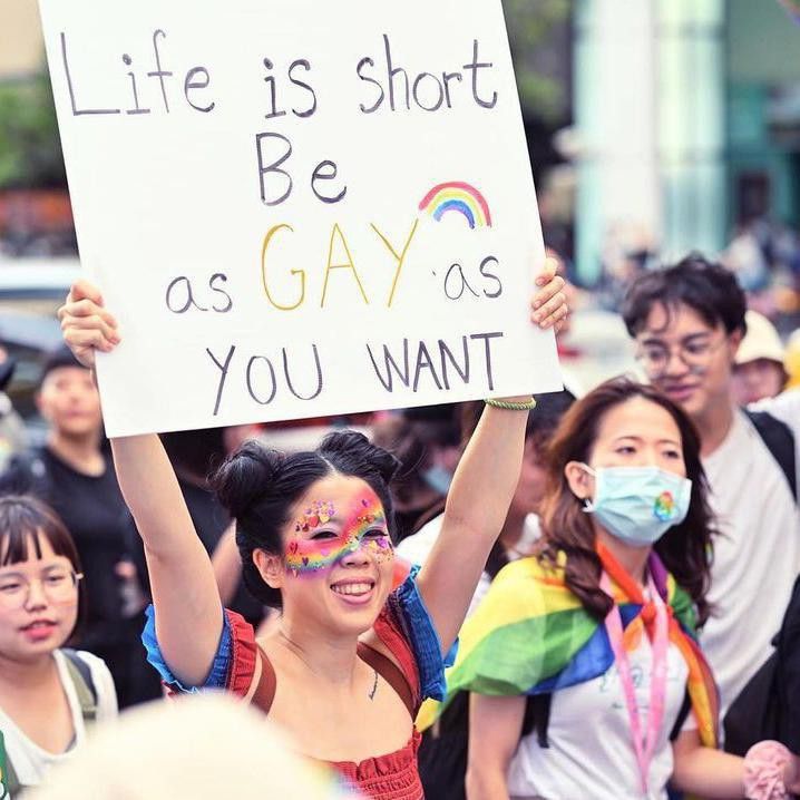 Participants in Taipei Pride