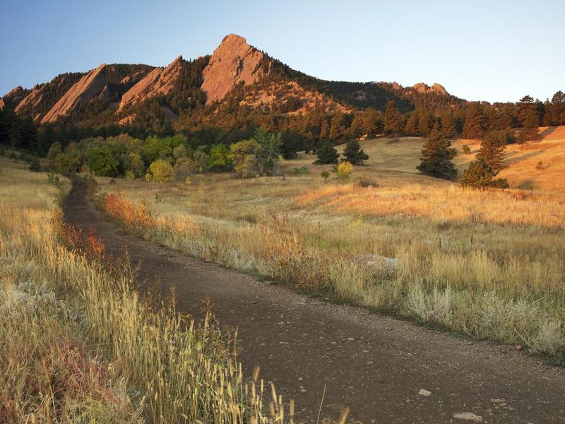 Path to Boulder, Colorado, Flatirons