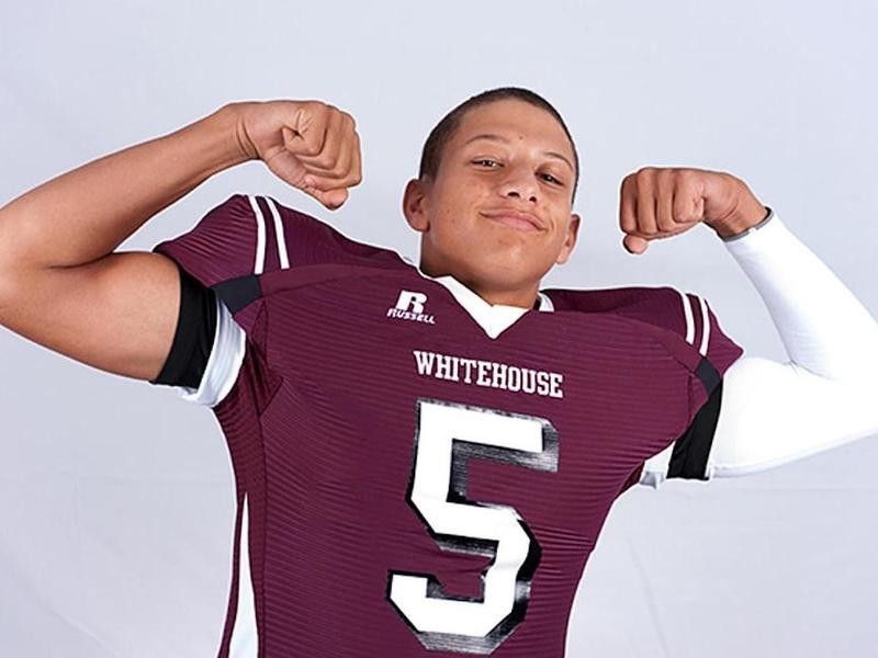Patrick Mahomes was flexing at Whitehouse High School