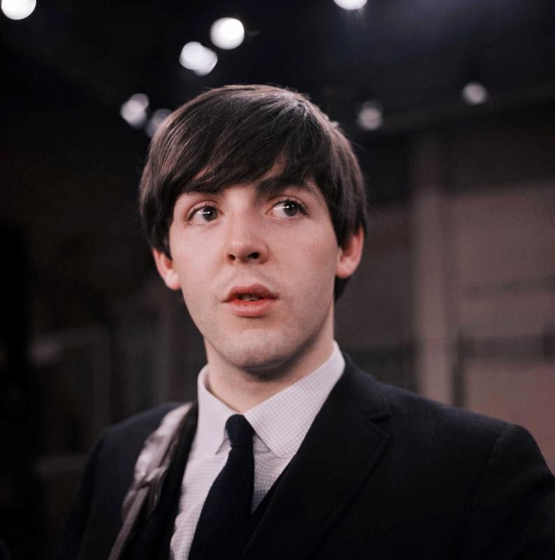 Paul McCartney on The Ed Sullivan Show in 1964