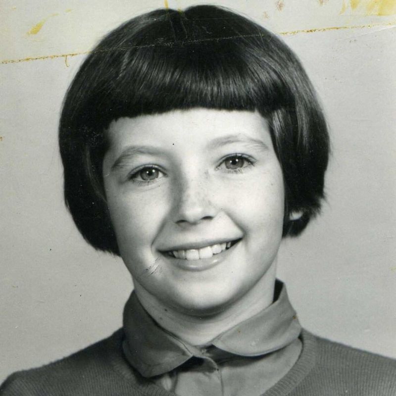 Paula Deen in elementary school