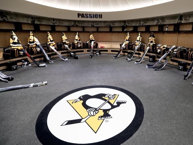 Penguins Locker Room