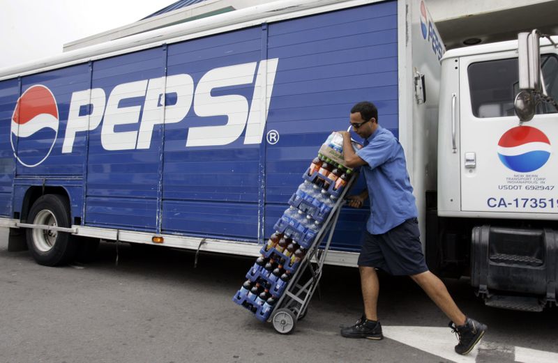 Pepsi delivery worker
