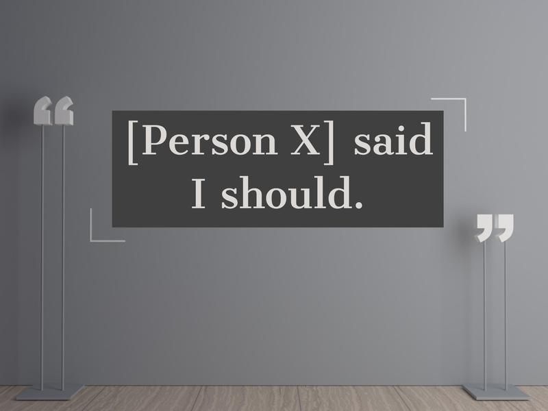 person x