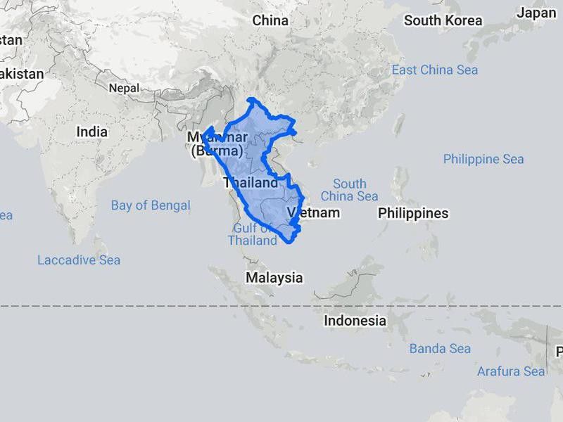 Peru compared to Southeast Asia