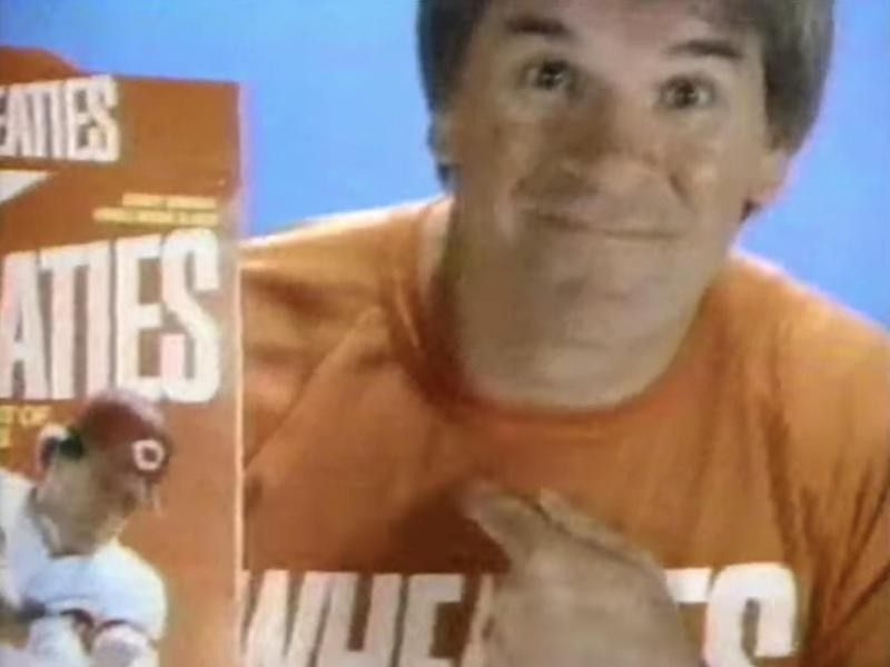 Pete Rose for Wheaties