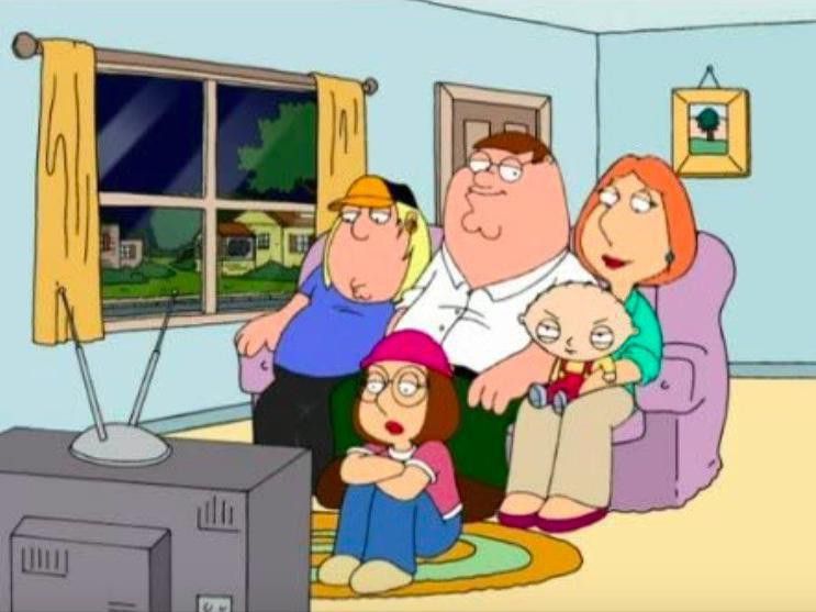 Peter Griffin with family