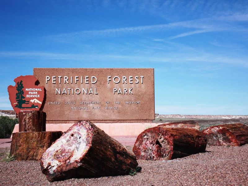 Petrified Forest National Park in Arizona, Route 66