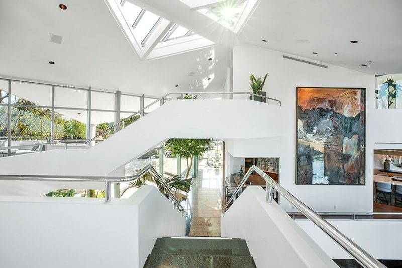 Pharrell Williams' multi-level house in Beverly Hills