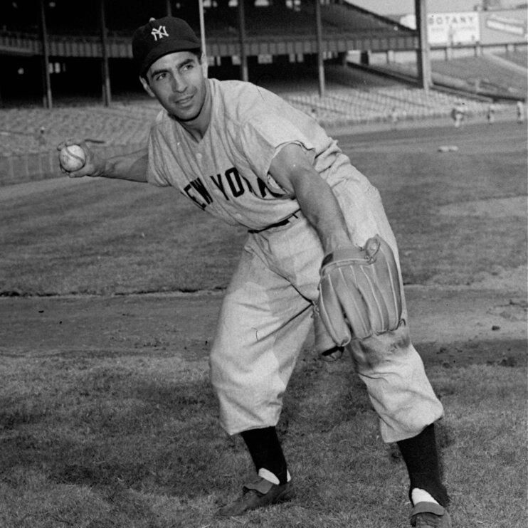 Phil Rizzuto in action