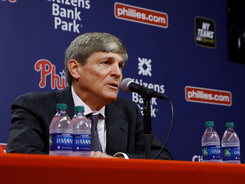 Philadelphia Phillies managing partner John Middleton speaks