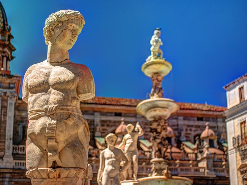 Piazza Pretoria, Palermo, one of the best cities in Italy