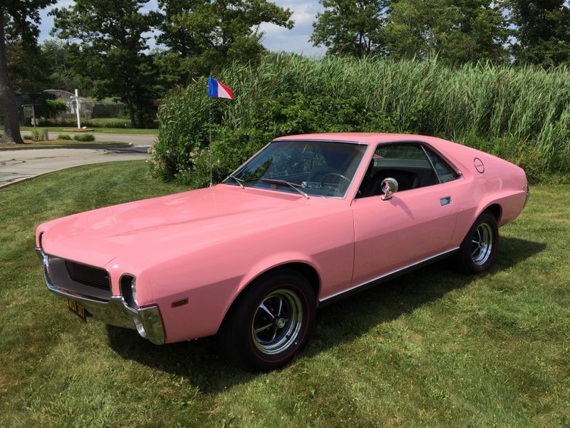 Pink 1968 AMC AMX