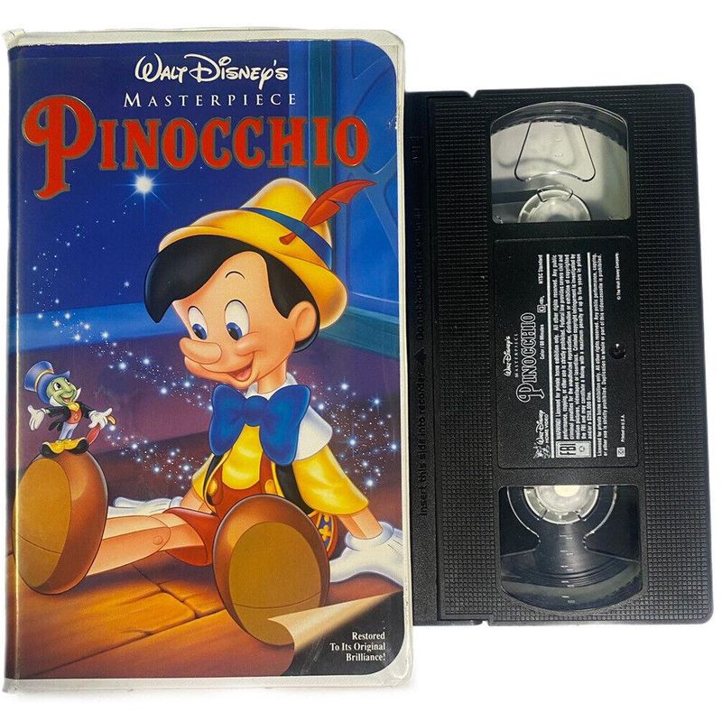 Pinocchio vhs
