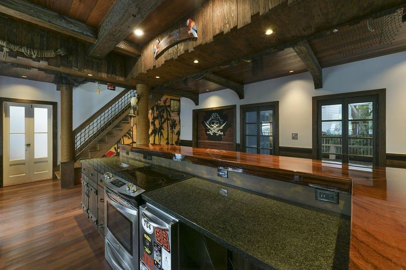 Pirate-themed kitchen