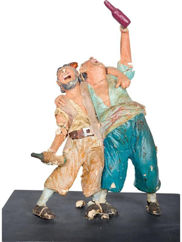 Pirates of the Caribbean 1960s statue