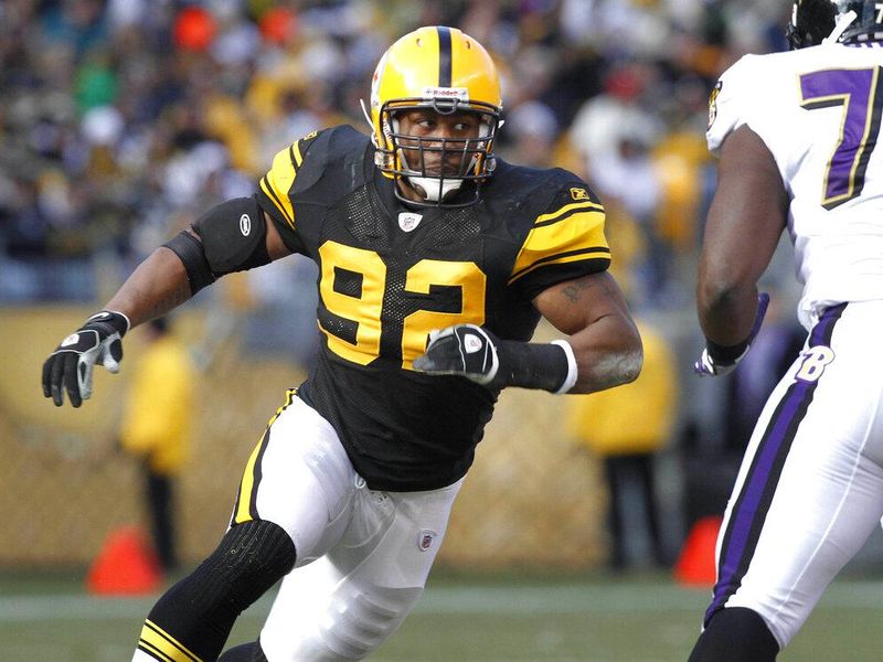 Pittsburgh Steelers linebacker James Harrison