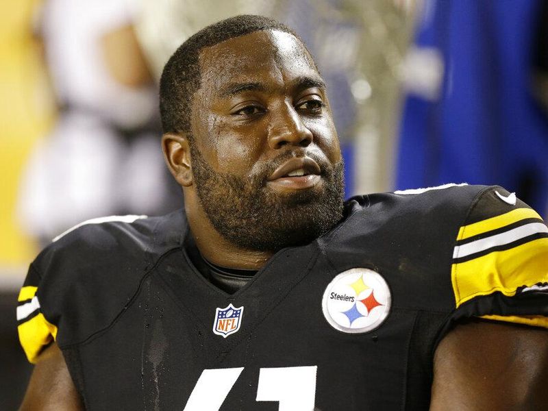 Pittsburgh Steelers offensive lineman Guy Whimper