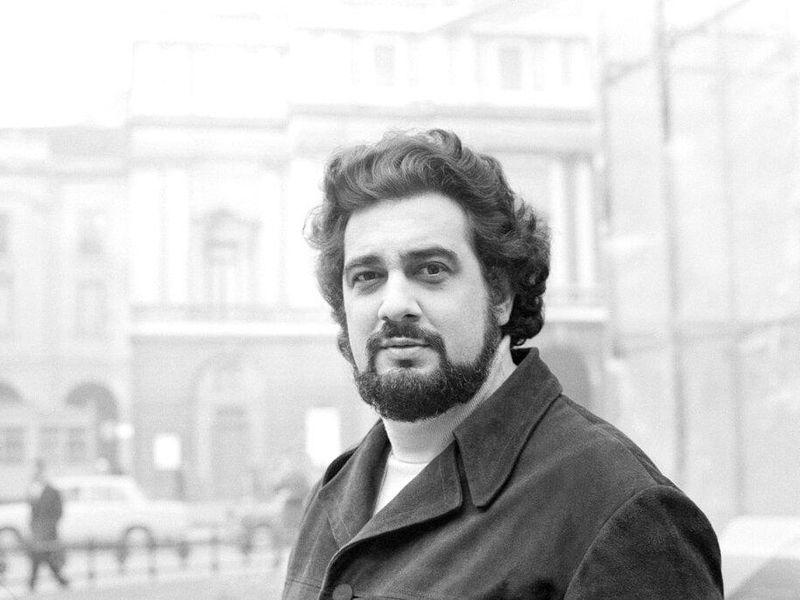 Placido Domingo in Milan, 1970s